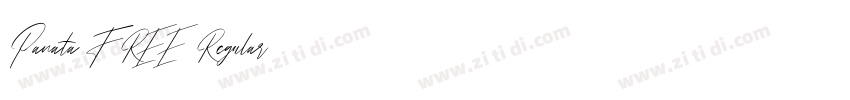 Panata FREE Regular字体转换 Panata FREE Regular字体转换